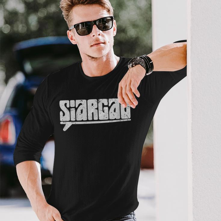 Siargao Surf Surfing Philippines Long Sleeve T-Shirt Gifts for Him