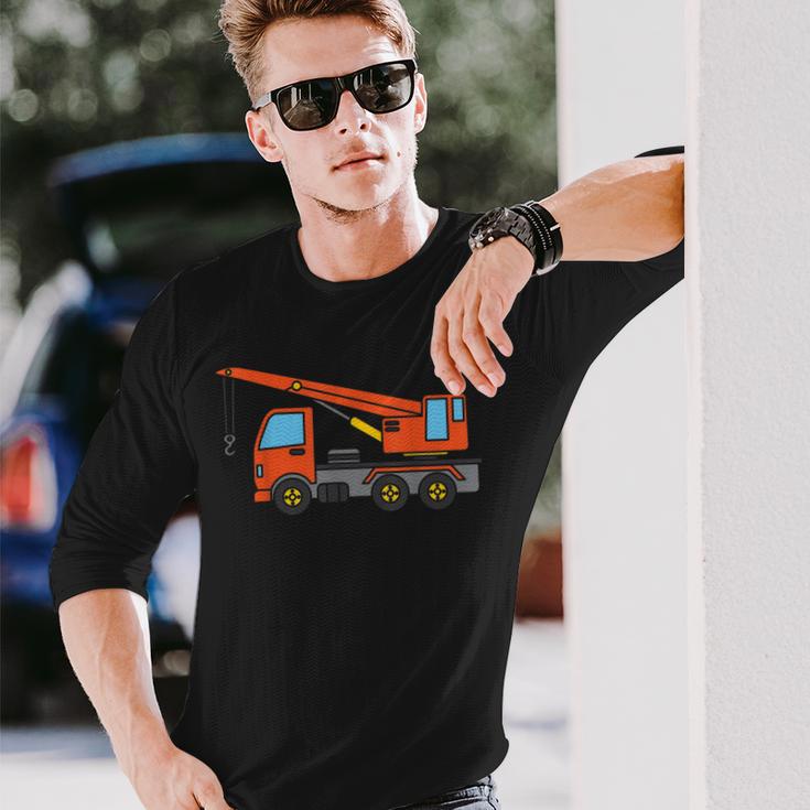 Skid Sr Loader Idea Construction Enthusiast Long Sleeve T-Shirt Gifts for Him