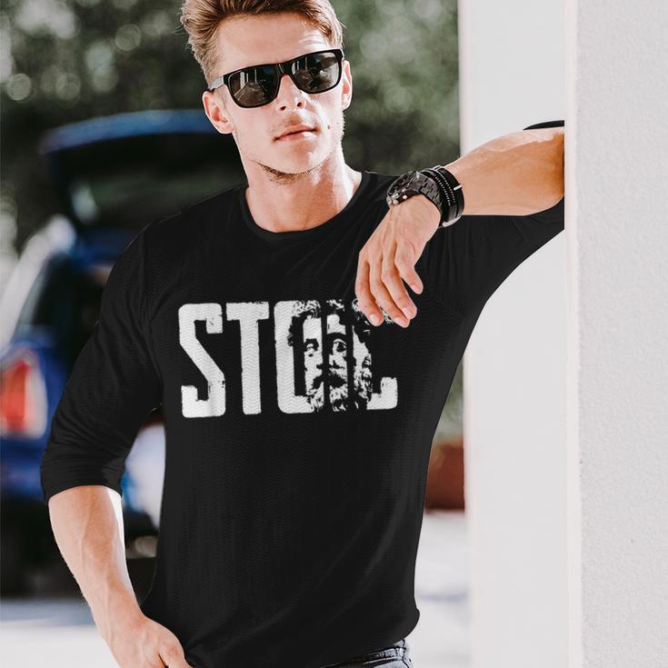 Stoic Stoisch Markus Aurel Stoicism Langarmshirts Geschenke für Ihn