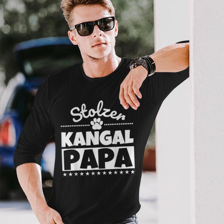 Stolzer Kangal Papa Langarmshirts Geschenke für Ihn