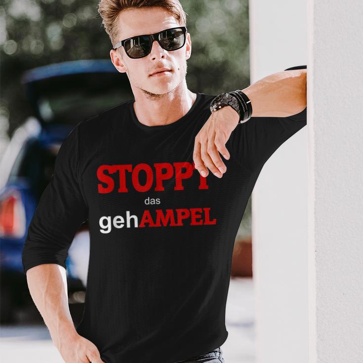 Stoppt Das Gehampel Muss Weg Black Langarmshirts Geschenke für Ihn