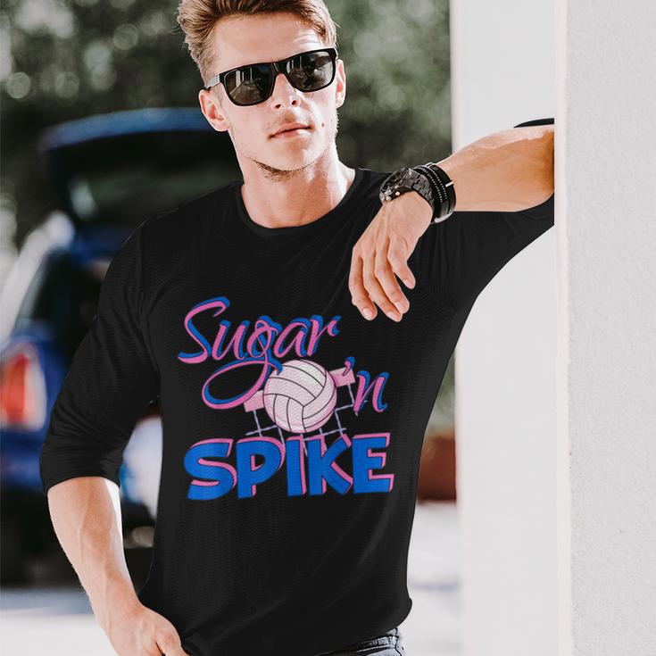 Sugar Spike Volleyball Langarmshirts Geschenke für Ihn