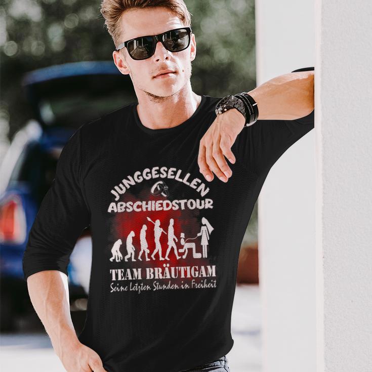 Team Groom Poltern Stag Party Jga Langarmshirts Geschenke für Ihn