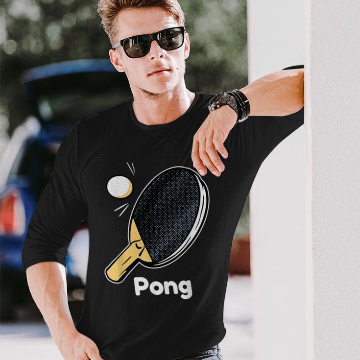 Tischtennis Partner Tischtennisschläger Ping Pong Langarmshirts Geschenke für Ihn