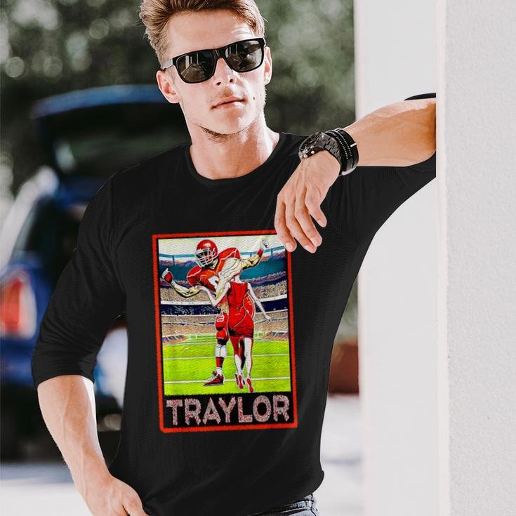 Traylor Romance Football Lovers Long Sleeve T-Shirt Gifts for Him