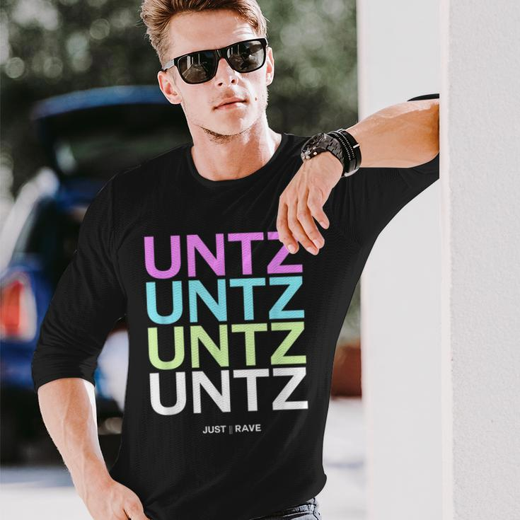 Untz Untz Rave Festival Techno Langarmshirts Geschenke für Ihn