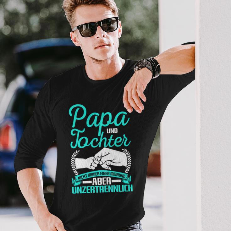 Vater Und Tochter Partnerlook Papaatertag Spruch Geschenk Langarmshirts Geschenke für Ihn