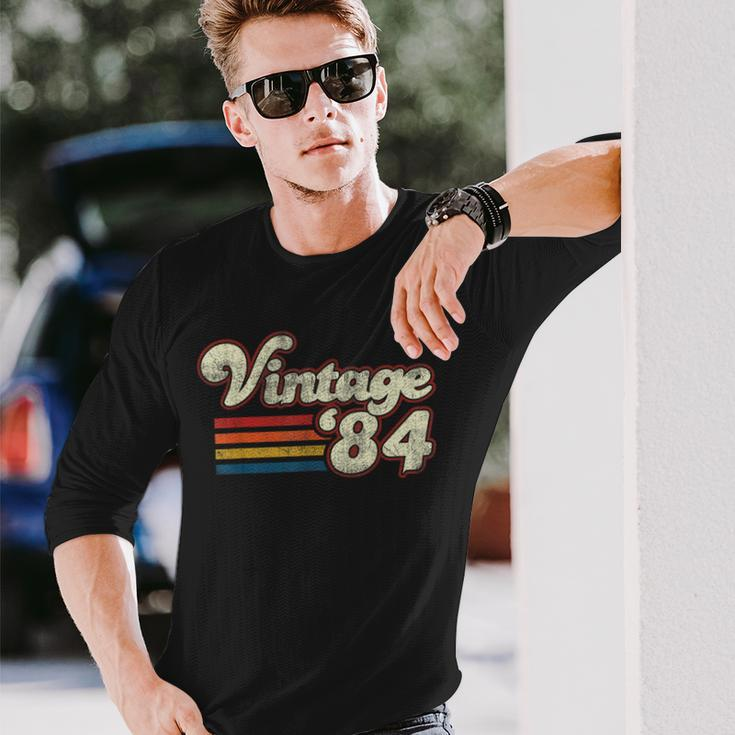 Vintage 1984 Birthday Long Sleeve T-Shirt Gifts for Him