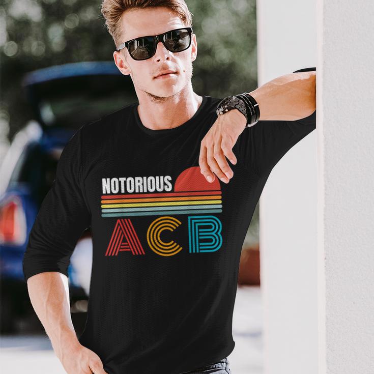 Vintage Amy Coney Barrett Notorious Acb Fill That Seat Long Sleeve T-Shirt Gifts for Him