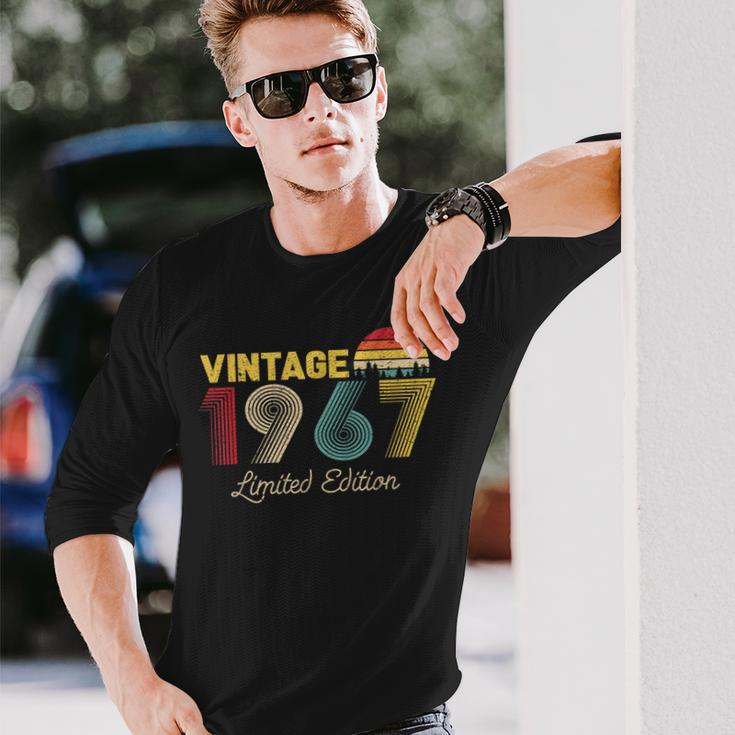 Vintage Limited Edition 1967 56Th Birthday Vintage Long Sleeve T-Shirt Gifts for Him