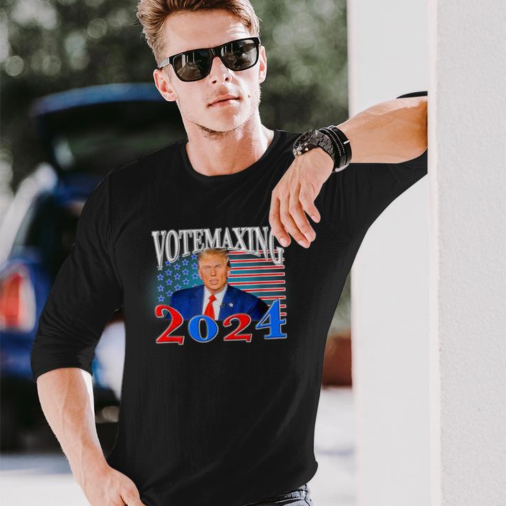 Votemaxxing 2024 Langarmshirts Geschenke für Ihn