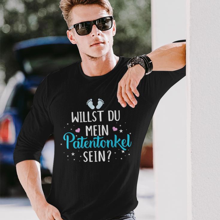 Willst Du Mein Godfather Sein Langarmshirts Geschenke für Ihn