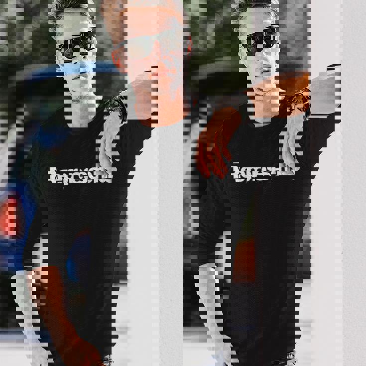 The Word Represent A That Says Represent Long Sleeve T-Shirt Gifts for Him
