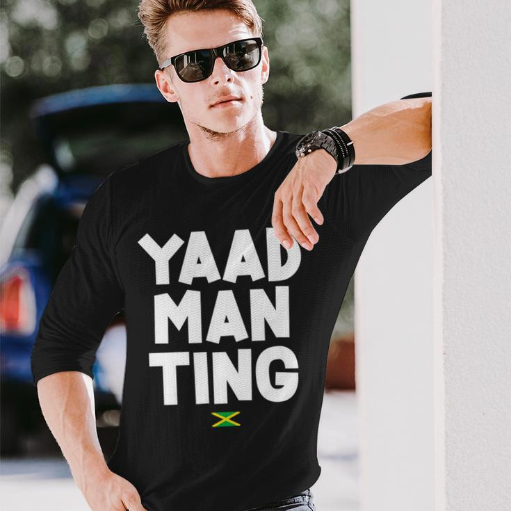 Yaad Man Ting Jamaican Slang Long Sleeve T-Shirt Gifts for Him