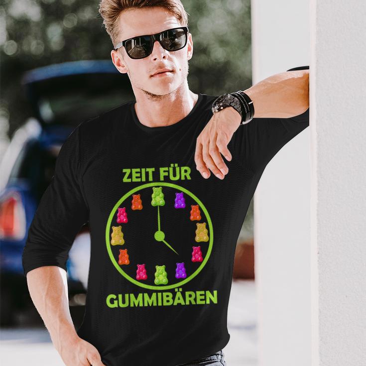 Zeit Für Gummibär Gummy Bear Langarmshirts Geschenke für Ihn