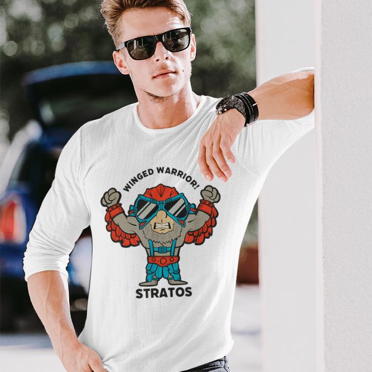 Adorable Stratos He Man Toy 1980 Gray Langarmshirts Geschenke für Ihn