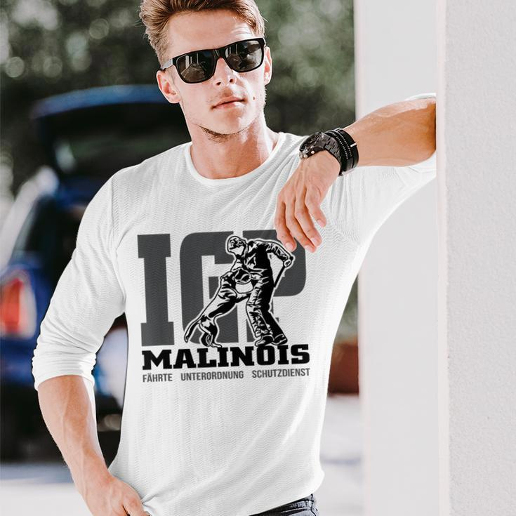 Belgian Malinois Igp Dog Sport Ipo Dog Langarmshirts Geschenke für Ihn
