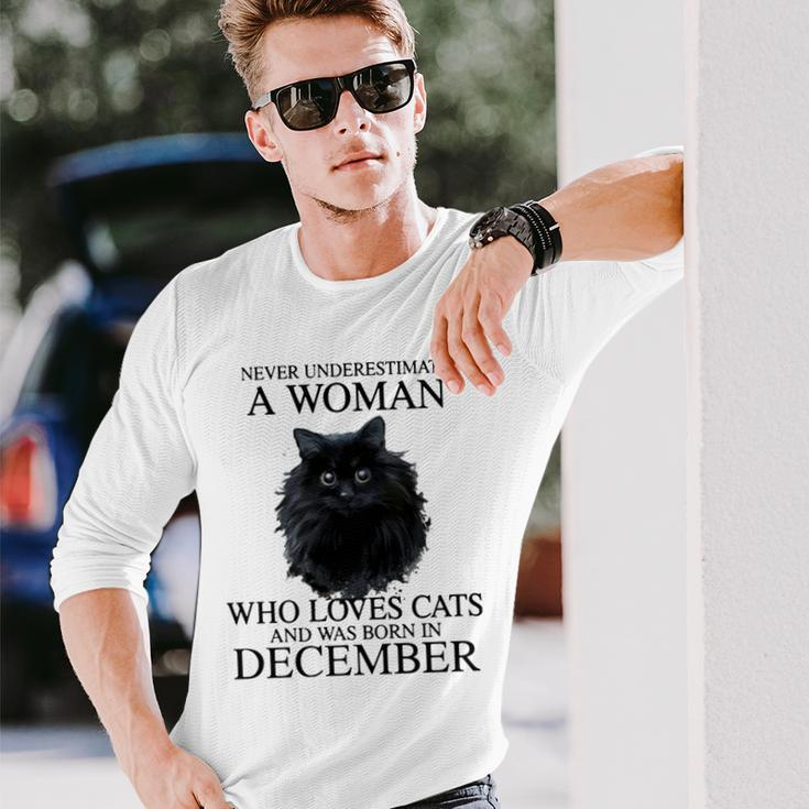 Born In December Long Sleeve T-Shirt Gifts for Him