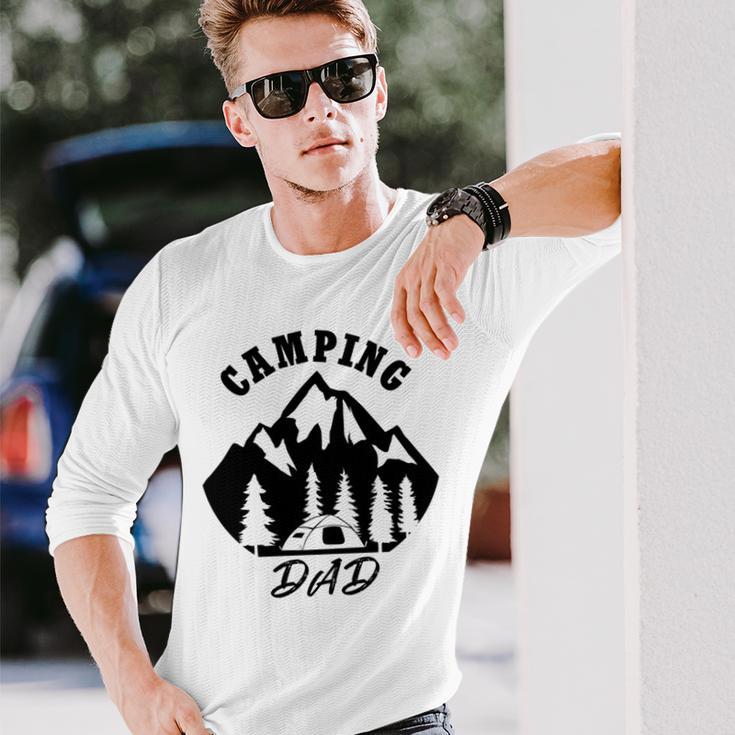 Camping Papa Natur Wildnis Wandern Langarmshirts Geschenke für Ihn