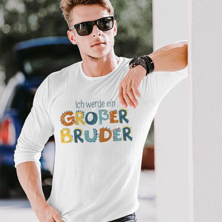 Children's Big Brother 2024 Ich Werde Großer Bruder Langarmshirts Geschenke für Ihn