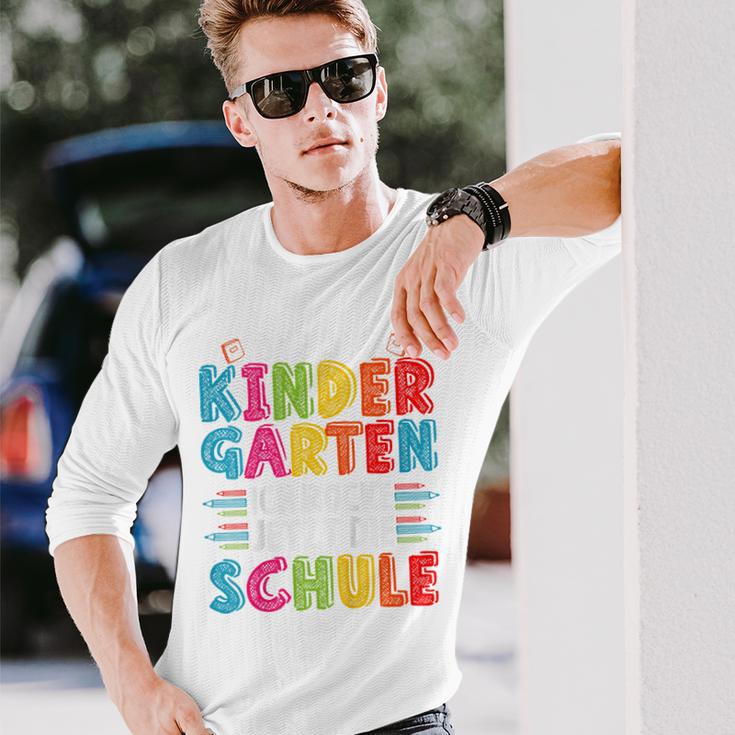 Children's Bye Bye Tschüss Kindergarten Ich Rocke Jetzt Die Schule Langarmshirts Geschenke für Ihn