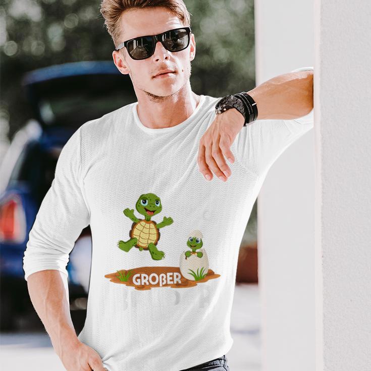 Children's Endlich Großer Bruder Sohn Geschwister Schildkrötes Langarmshirts Geschenke für Ihn