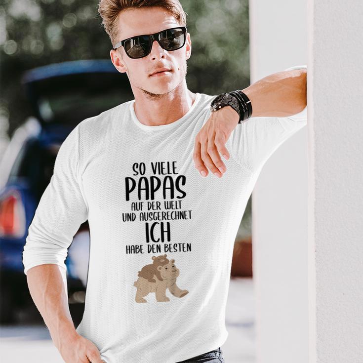 Children's Ich Habe Den Beste Papa Der Welt Ich 80 Langarmshirts Geschenke für Ihn