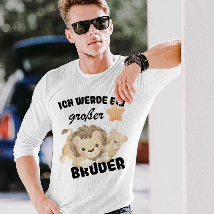 Children's Ich Werde Ein Großer Bruder 2024 Langarmshirts Geschenke für Ihn