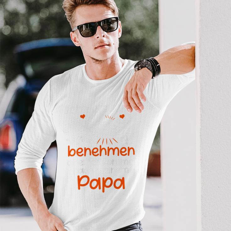 Children's Ichersuche Mich Zu Benehmen Papa Ichersuche Mich Langarmshirts Geschenke für Ihn