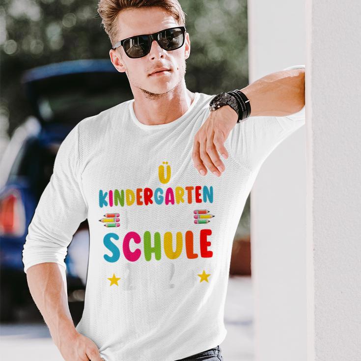 Children's Tschüss Kindergarten Hello School 2024 Langarmshirts Geschenke für Ihn