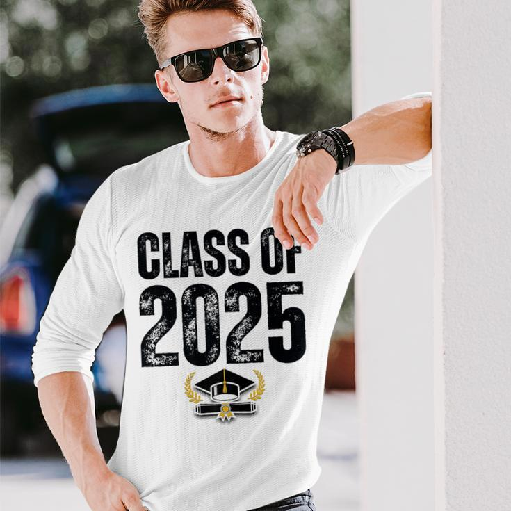 Class Of 2025 Congrats Grad 2024 Congratulations Graduate Long Sleeve T-Shirt Gifts for Him