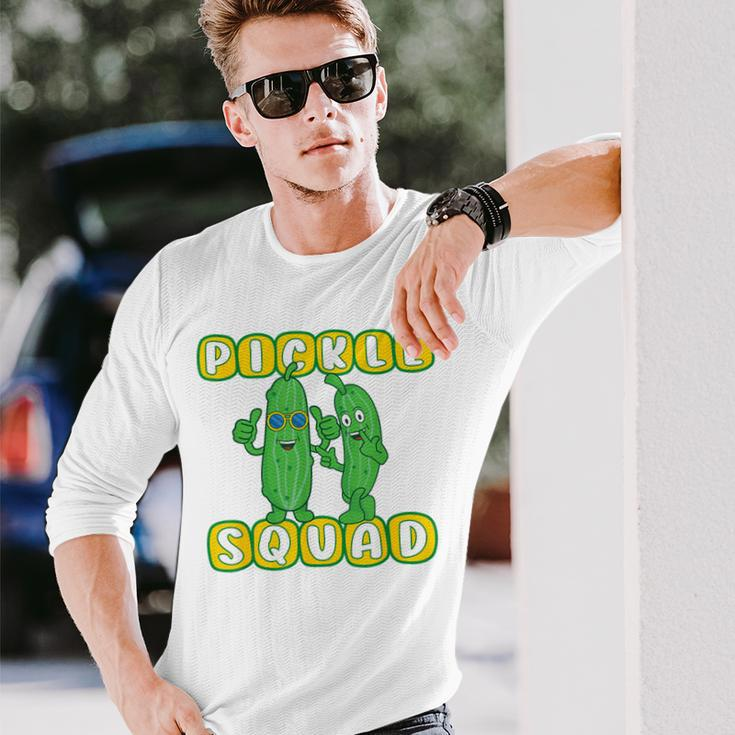 Dill Pickle Squad Pickle Squad Long Sleeve T-Shirt Gifts for Him