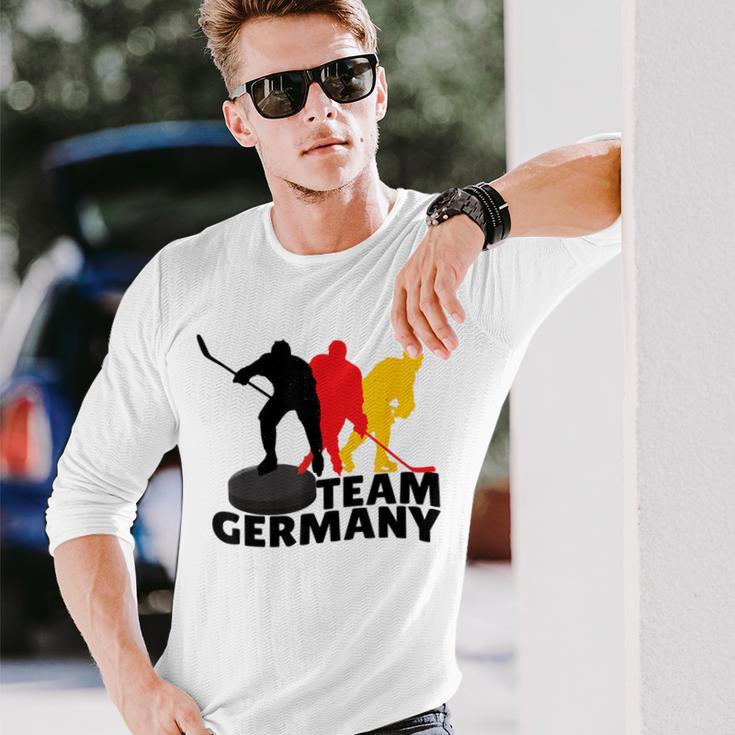 Eishockey Deutschland Trikot Langarmshirts Geschenke für Ihn