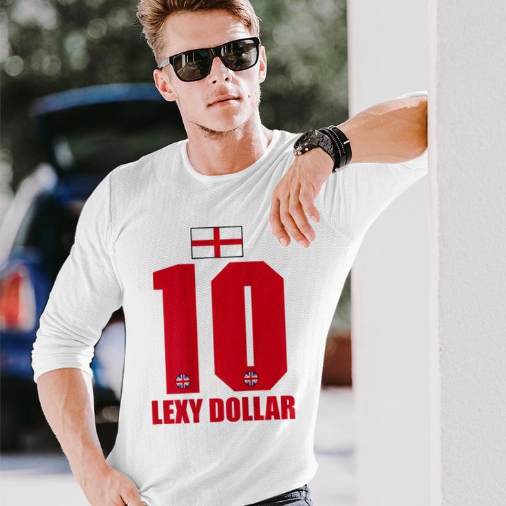 England Sauf Lexy Dollar Saufnamen Langarmshirts Geschenke für Ihn