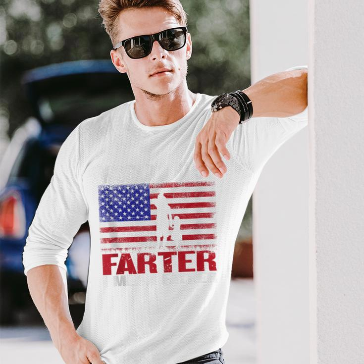 Father's Day For Dads World's Best Farter I Mean Father Long Sleeve T-Shirt Gifts for Him