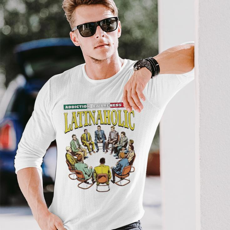 Latinaholic Long Sleeve T-Shirt Gifts for Him