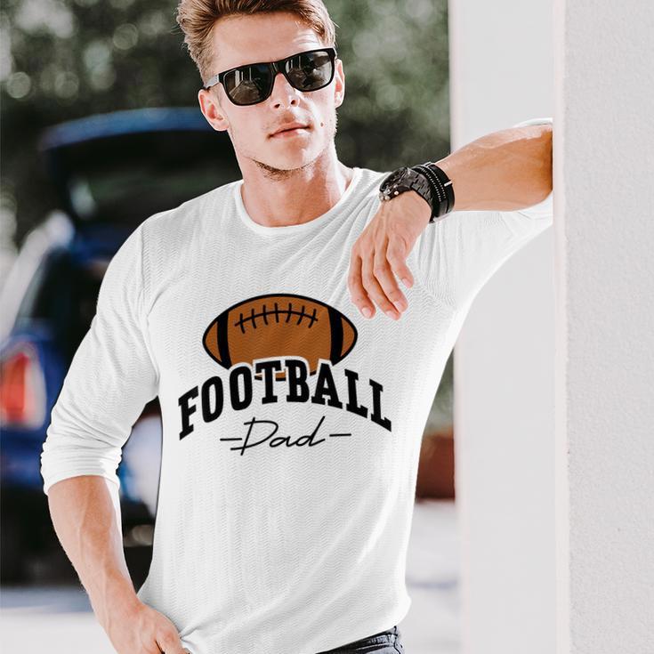 Fußball Papa Für Ihn Männer Familie Matching Spieleratertag Langarmshirts Geschenke für Ihn