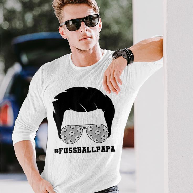 Fußballpapa Football Dad Langarmshirts Geschenke für Ihn