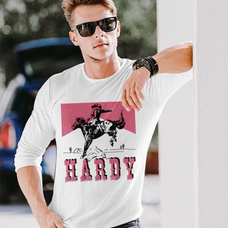 Hardy Last Name Hardy Team Hardy Family Reunion Long Sleeve T-Shirt Gifts for Him