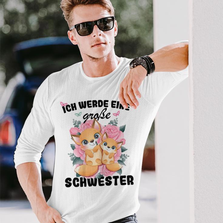 Ich Werde Große Schwester Langarmshirts, Ankündigung Geschwisterliebe Geschenke für Ihn