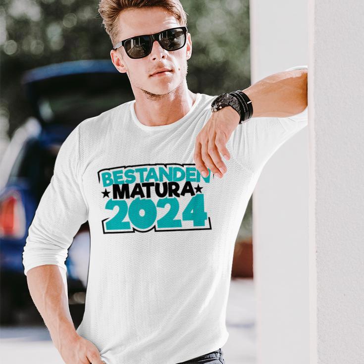 Maturafeier Maturareise Maturaparty Matura Bestanden 2024 Langarmshirts Geschenke für Ihn