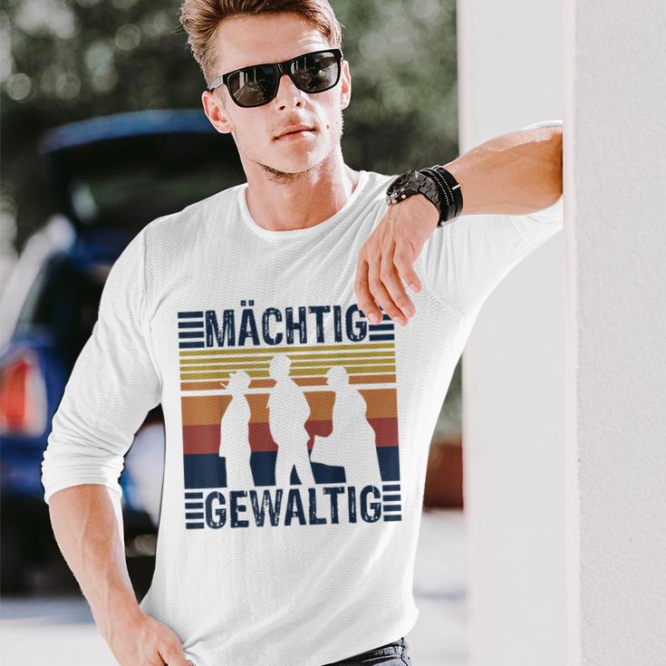 Mighty Gewaltig Die Olsenbande Ddr Langarmshirts Geschenke für Ihn