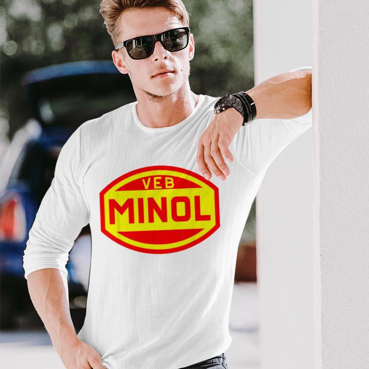 Minol Veb Folkseigenen Berieb Minol Langarmshirts Geschenke für Ihn