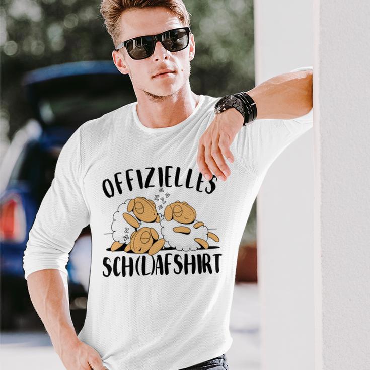 Offizielles Schlaf Pyjama Schlafanzug Herren Damen Langarmshirts Geschenke für Ihn