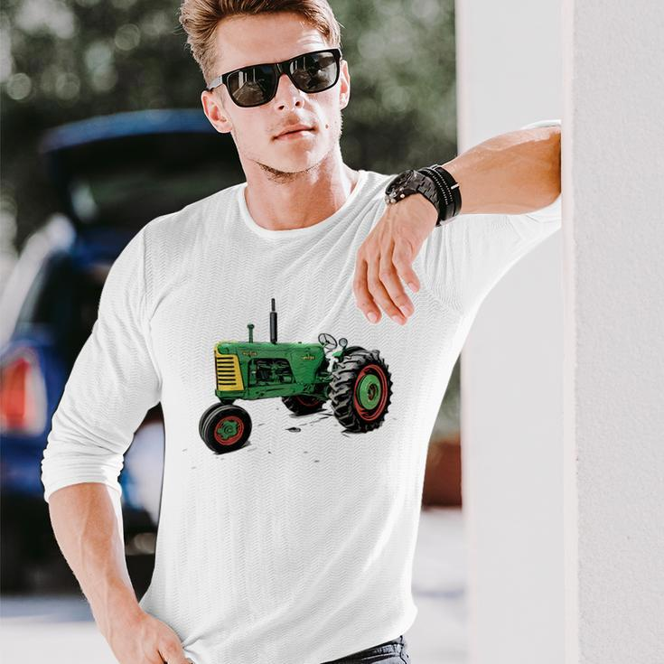 Old Oliver 88 Tractor Long Sleeve T-Shirt Gifts for Him