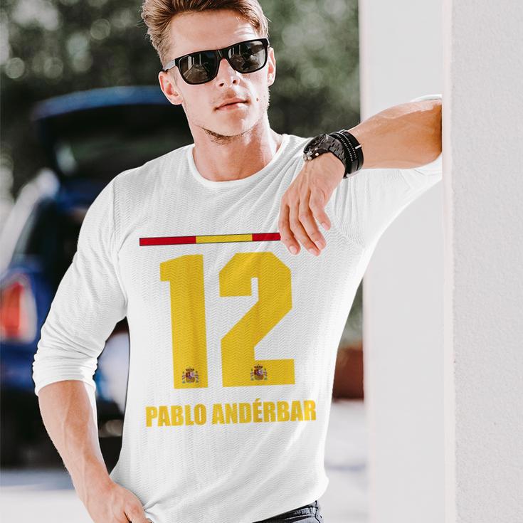 Spain Sauf Jersey Pablo Anderbar Langarmshirts Geschenke für Ihn