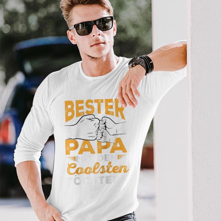 Vatertagater Tochter Opa Stolzer Papa Raglan Langarmshirts Geschenke für Ihn