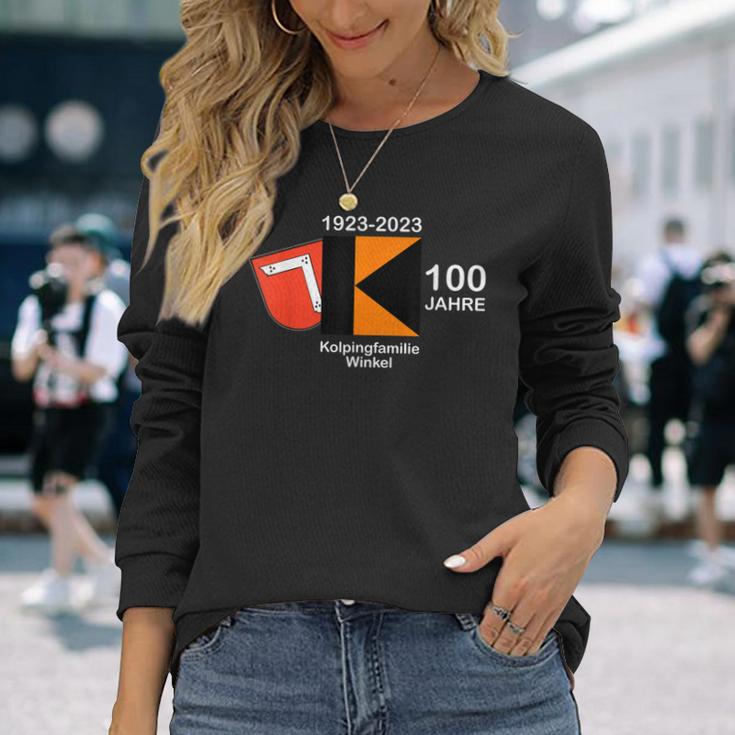 100 Jahre Kolpingfamilie Winkel Black Langarmshirts Geschenke für Sie