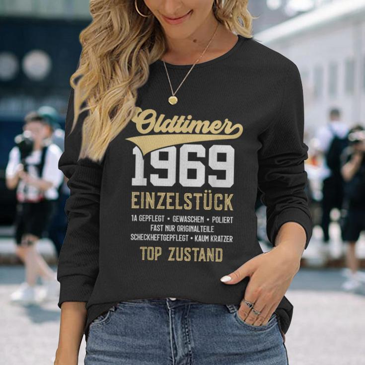 54 Jahre Oldtimer 1969Intage 54Th Birthday Langarmshirts Geschenke für Sie