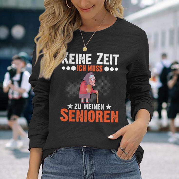 Altenpflegerin Pflegerin Krankenpfleger Pflege Alt Enpfleger Langarmshirts Geschenke für Sie